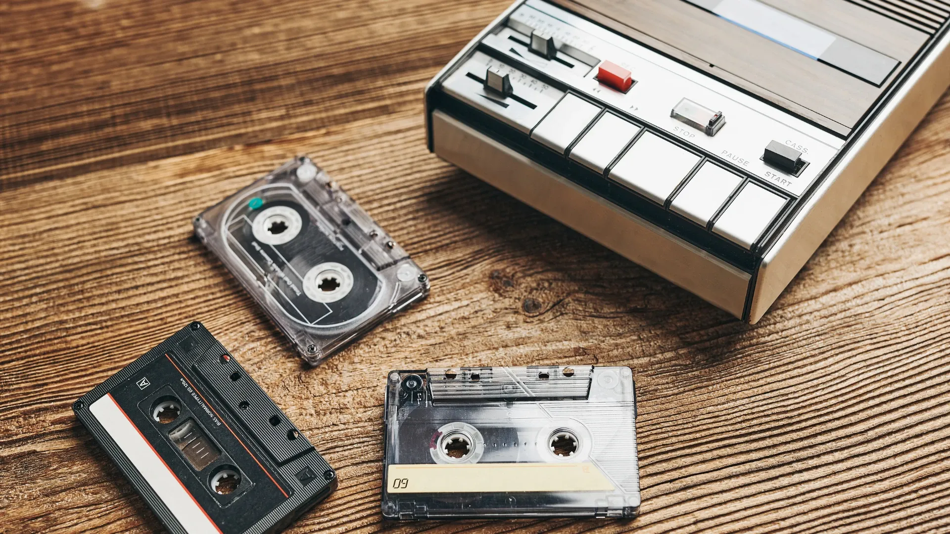 cassette tape recorder