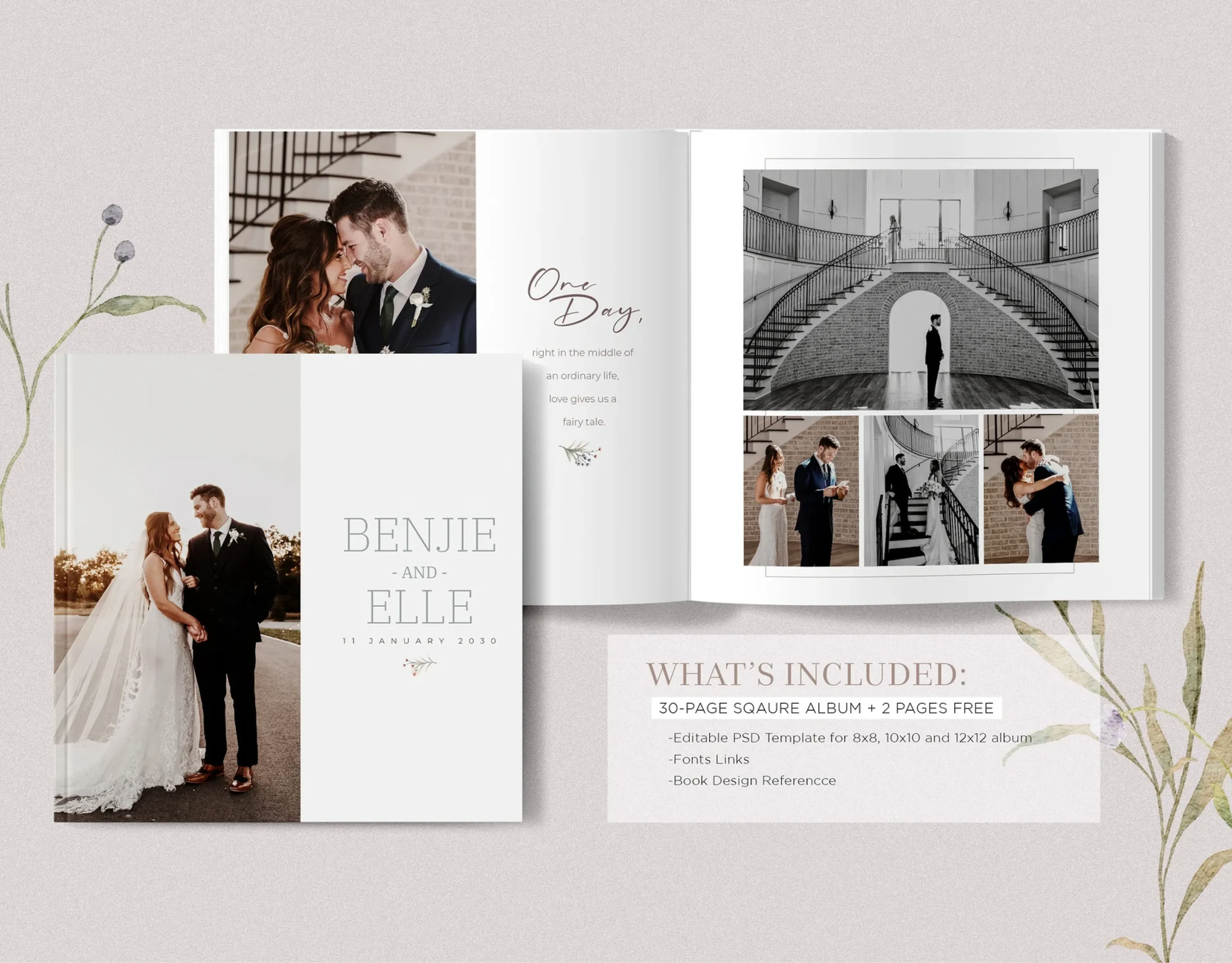 wedding album theme