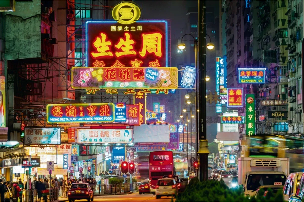 霓虹燈招牌-彌敦道