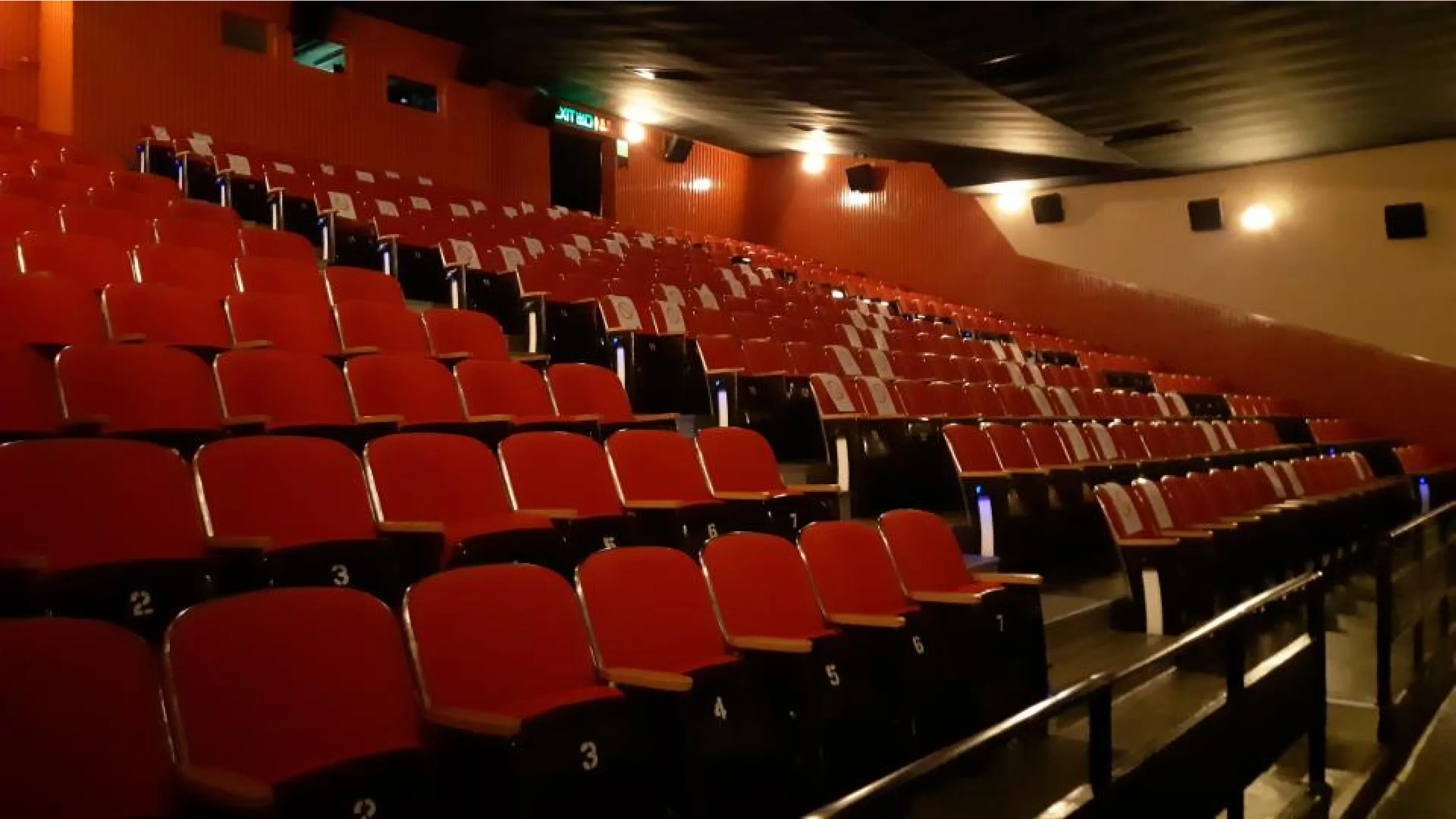 放映廳內的座位